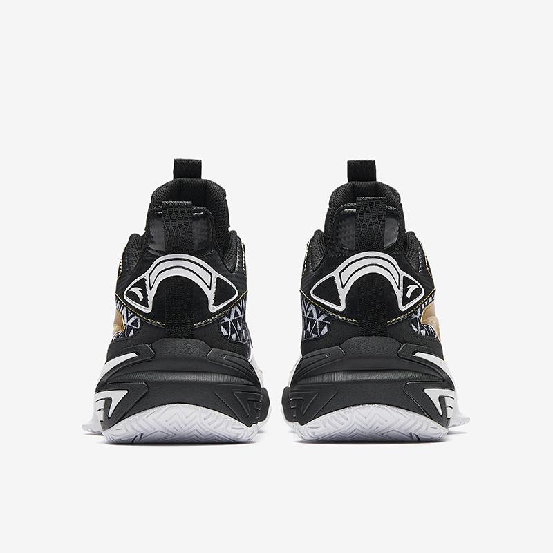 Anta Kids Dominant Synthetic Leather Fabric Trendy Fashion Non-Slip Wear-Resistant Breathable Low-Top Kids Basketball Shoes Men sneaker A12511106-3