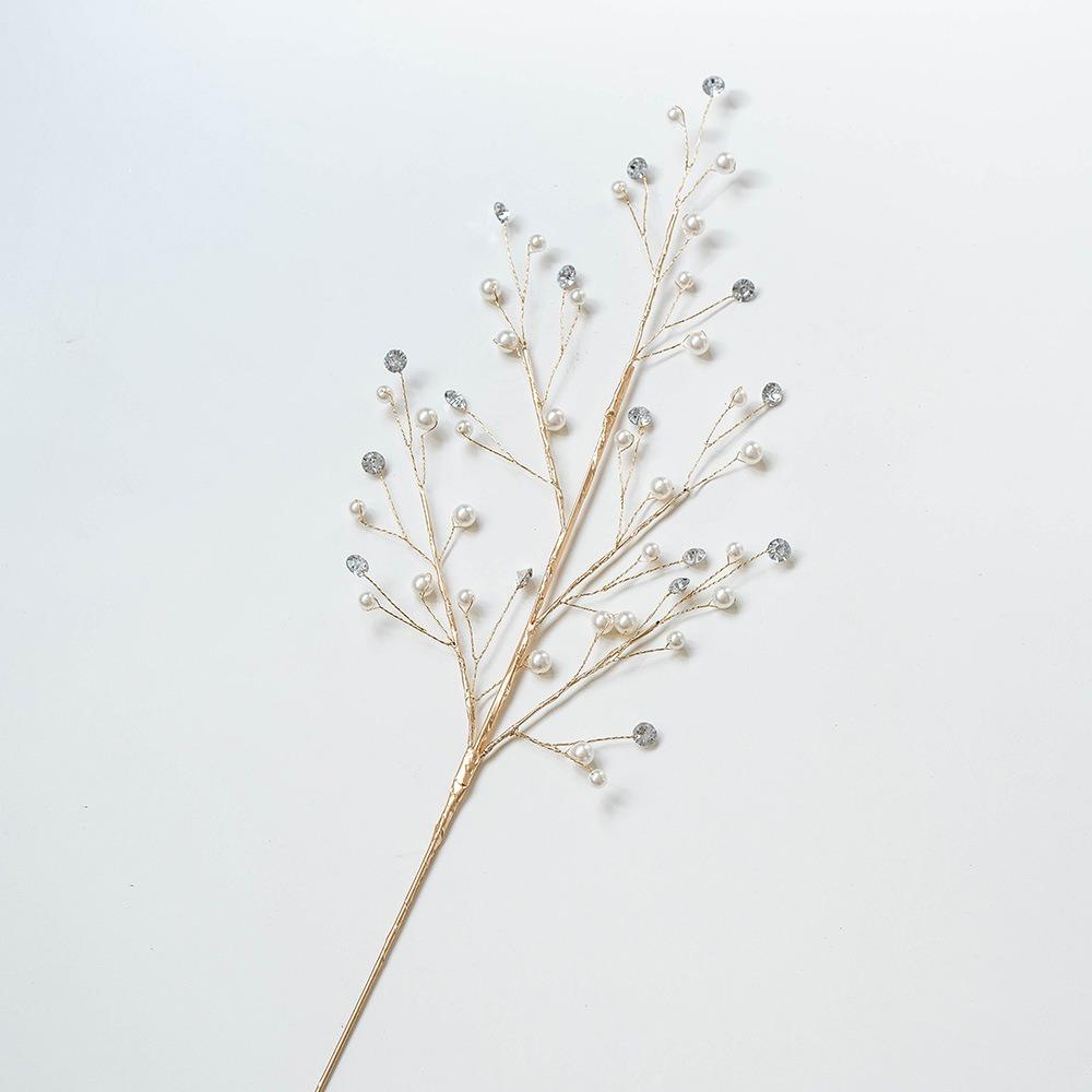 Transparent Simulated Christmas Crystal Stem Acrylic Christmas Tree Decorations  New Year Decor