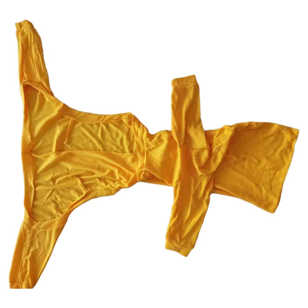 Solid Color Dog Pullover Sweatshirt for Small Medium to Large Dogs Windproof Thick Coat for Winter Outdoor