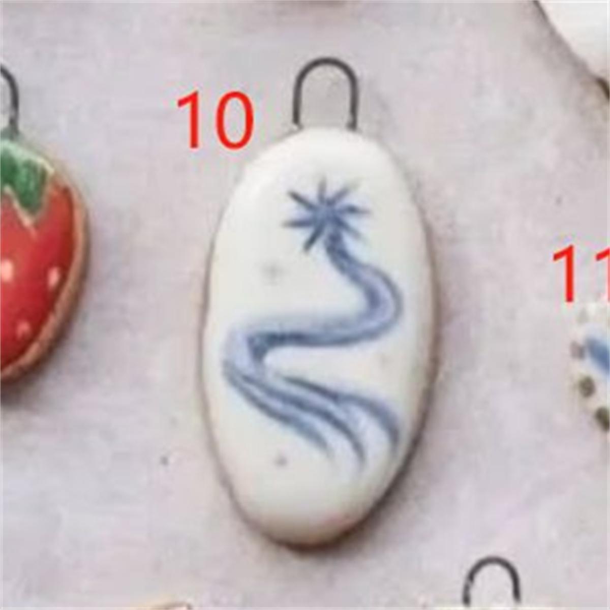New love pendant DIY personalized oil dripping and color painting series, gold plated