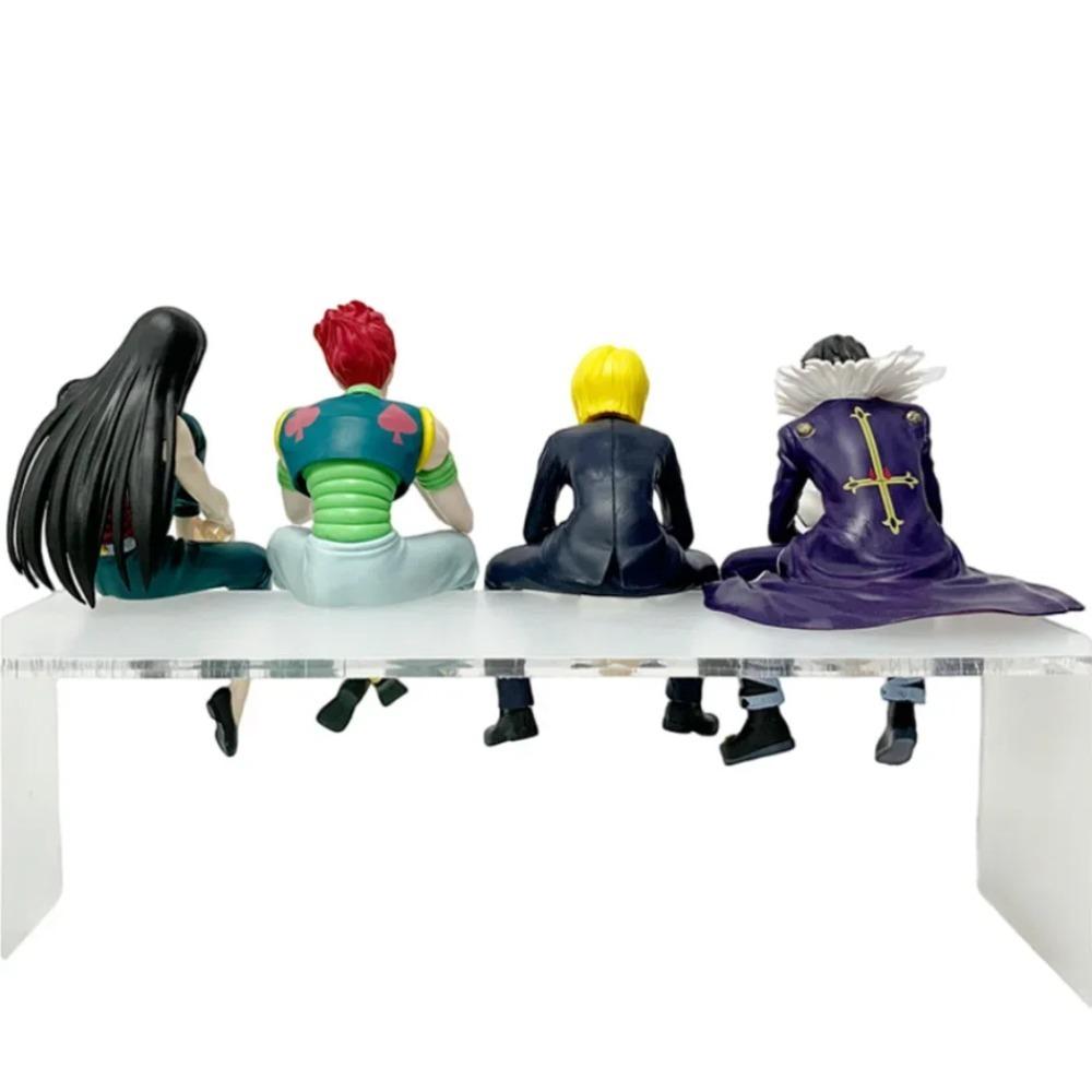 11.5-14cm Hunter×Hunter Anime Figure Kurapika Action Figure Chrollo Illumi Hisoka Figurine Collection Noodle Stopper Model Toys