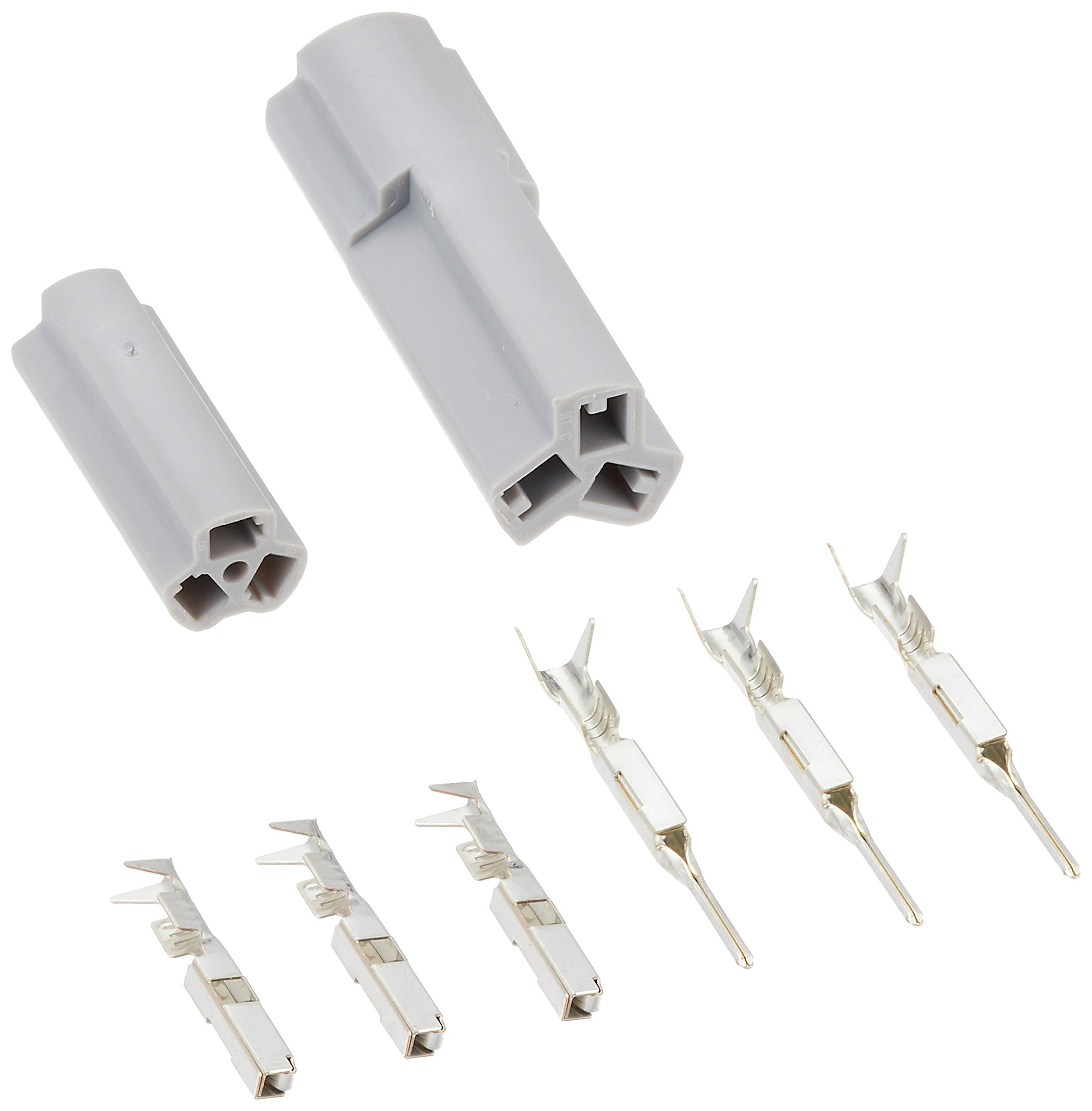 

Daytona 96198 Motorcycle Turn Signal Connector 040 3 Pole Gray