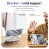 Custodia per Telefono con Supporto Magnetico Rotante a 360° per Samsung Galaxy Z Fold 8 7 6 5 4 Fold8Ultra per Ricarica Wireless Magsafe Cover Trasparente