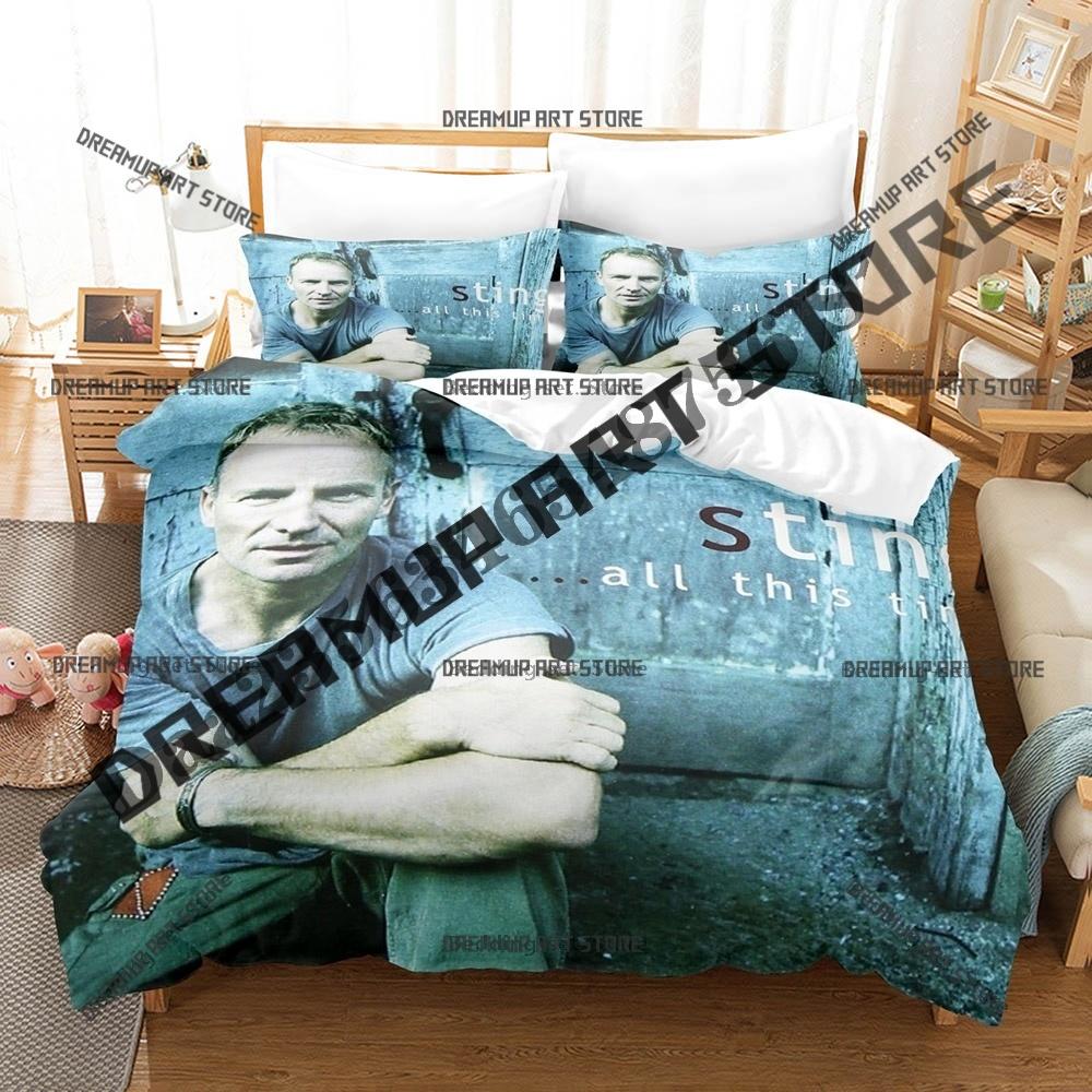 Fashion Sting 3.0 Hip Hop Bedding Set Single Twin Full Queen King Size Bed Set Kids Bedroom Duvetcover Sets Bed Sheet Set