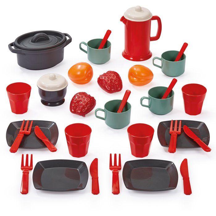 Coffret dinette - ECOIFFIER - 34 pièces - Dès 18 mois