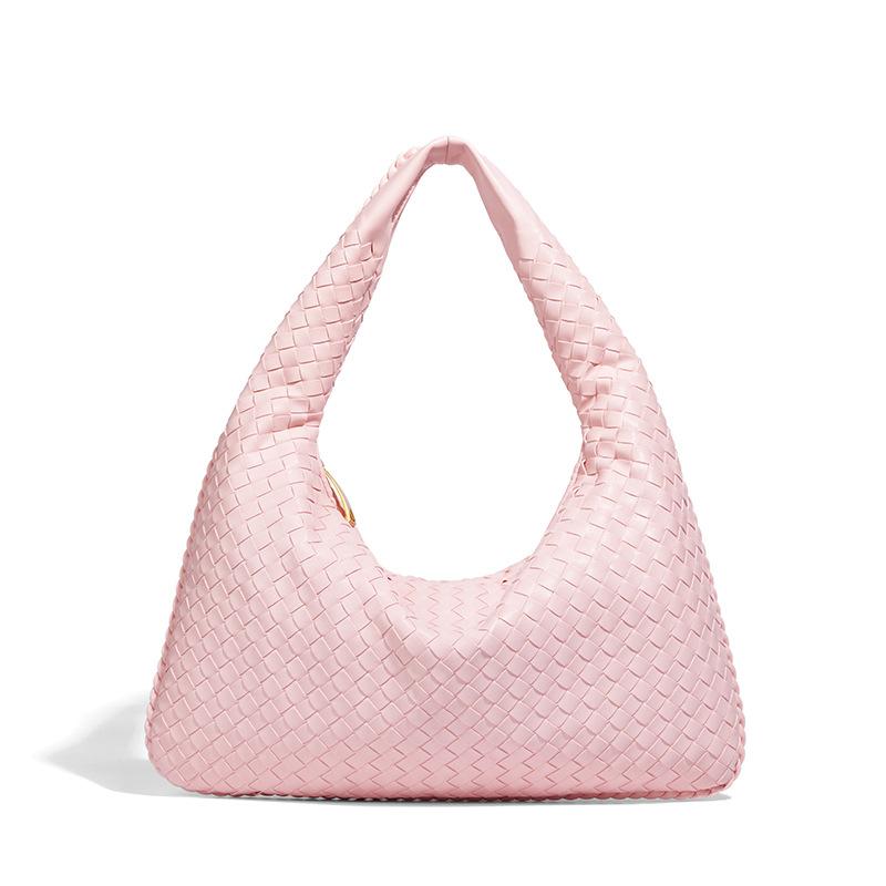 

Новая плетеная женская сумка большой вместимости на плечо, ручная, подмышку, ручной работы 39*5*26