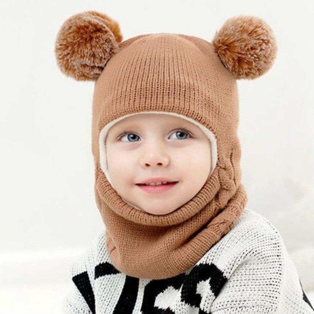 4 In1 Children Windproof Hooded Hat Coldproof Kids Windproof Hat  Autumn Winter