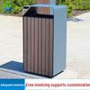 Outdoor Stainless Steel Waste Bin