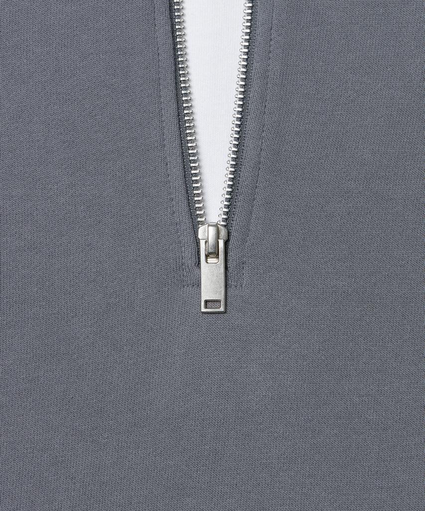 MUSINSA STANDARD Oversized Half Zip Sweatshirt [Gray]