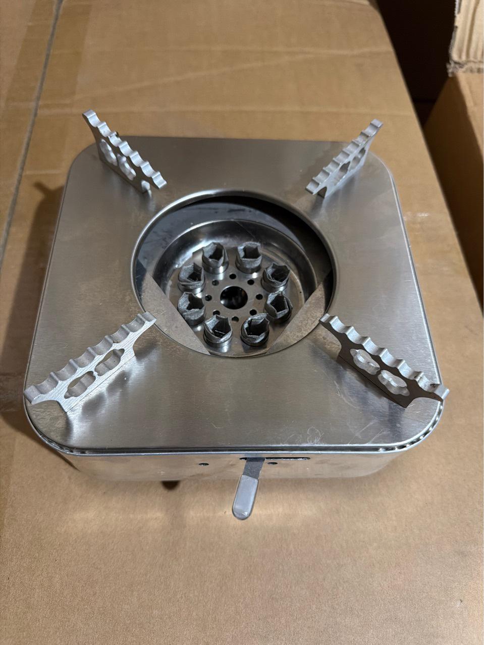Eco-friendly Commercial Hot Pot and Dry Pot Stove with Vegetable Oil and Windproof Handle