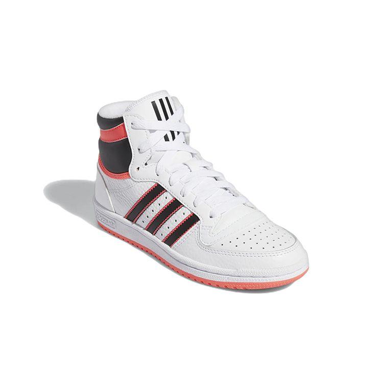 Adidas Top Dez RB J White Turbo Tênis Infantil Branco-Nuvem Preto-Essencial HR1415