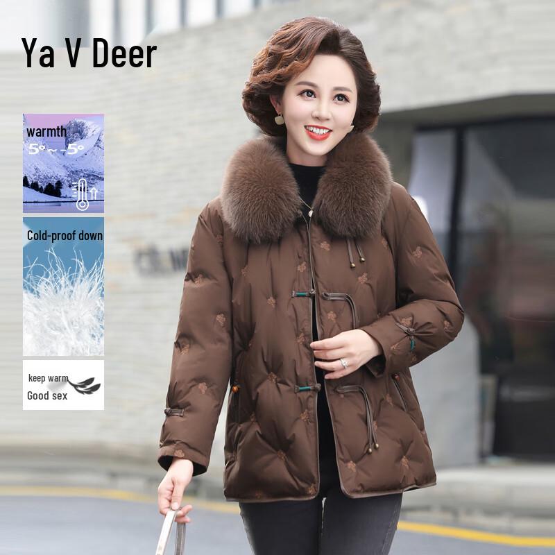 

Женский пуховик Yalu для среднего и пожилого возраста 2XL