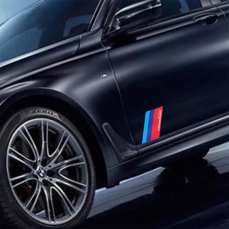 2Pcs Car Body Sticker Performance Limited Edition Fender Auto Decorative Decal for BMW M M3 M5 M6 X1 X3 X5 E34 E39 E36 E60 E90 E46