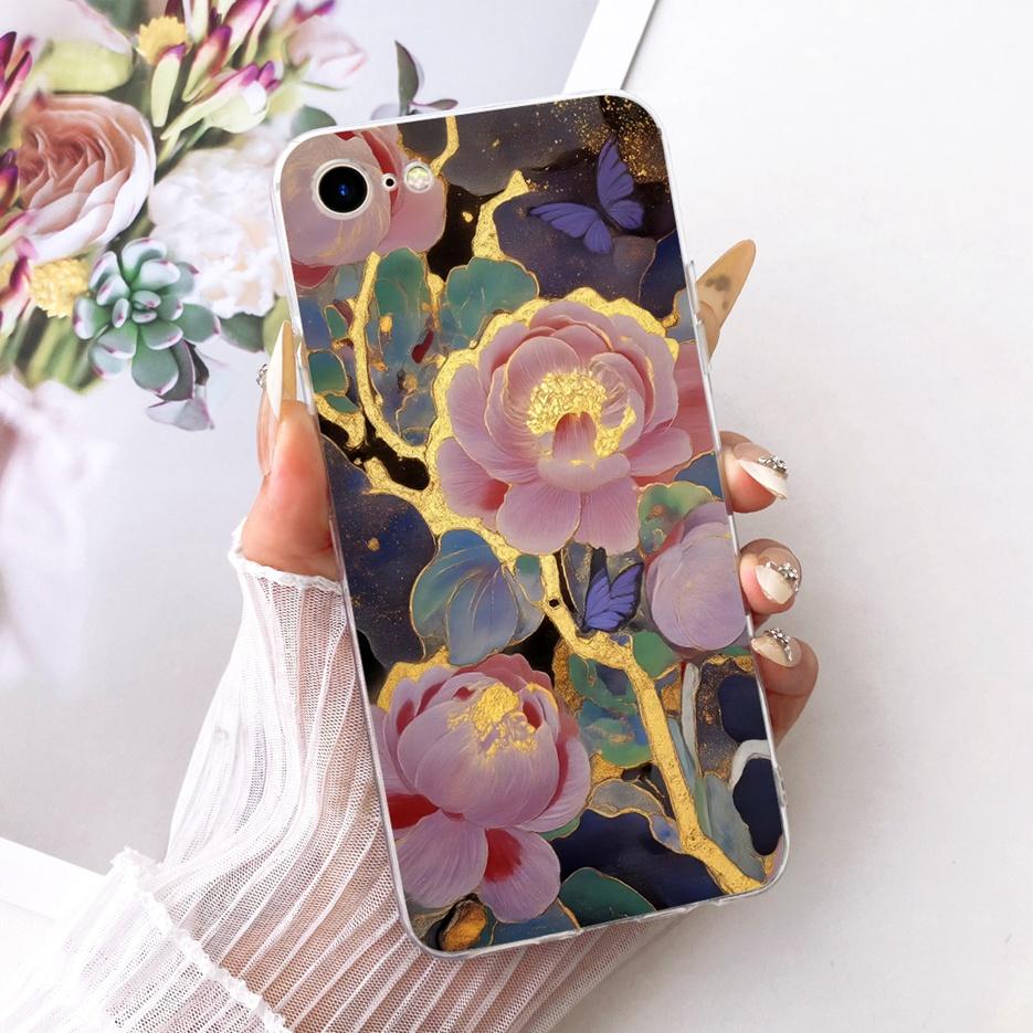 For Apple iPhone SE 2020 2022 Case Cool Lion Fashion Painted Cover Soft Slim Phone Cases For iPhone SE 2022 iPhoneSE 2020 Fundas