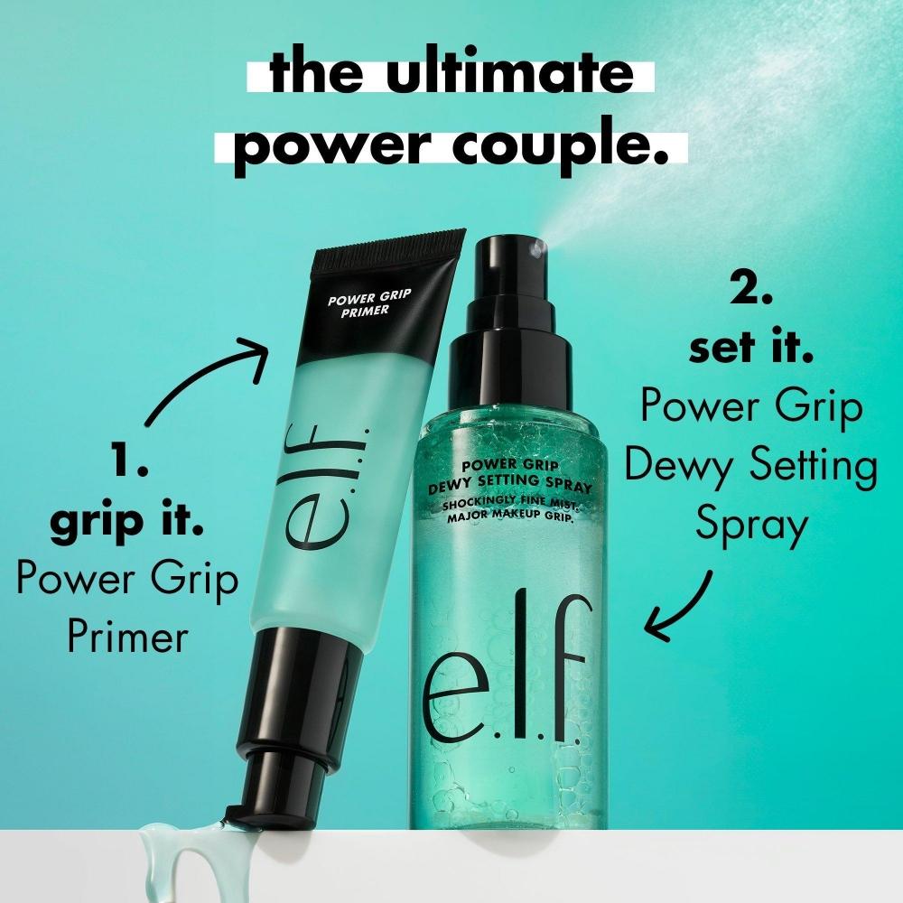 E.l.f. Cosmetics Power Grip Dewy Setting Spray 2.7 Oz