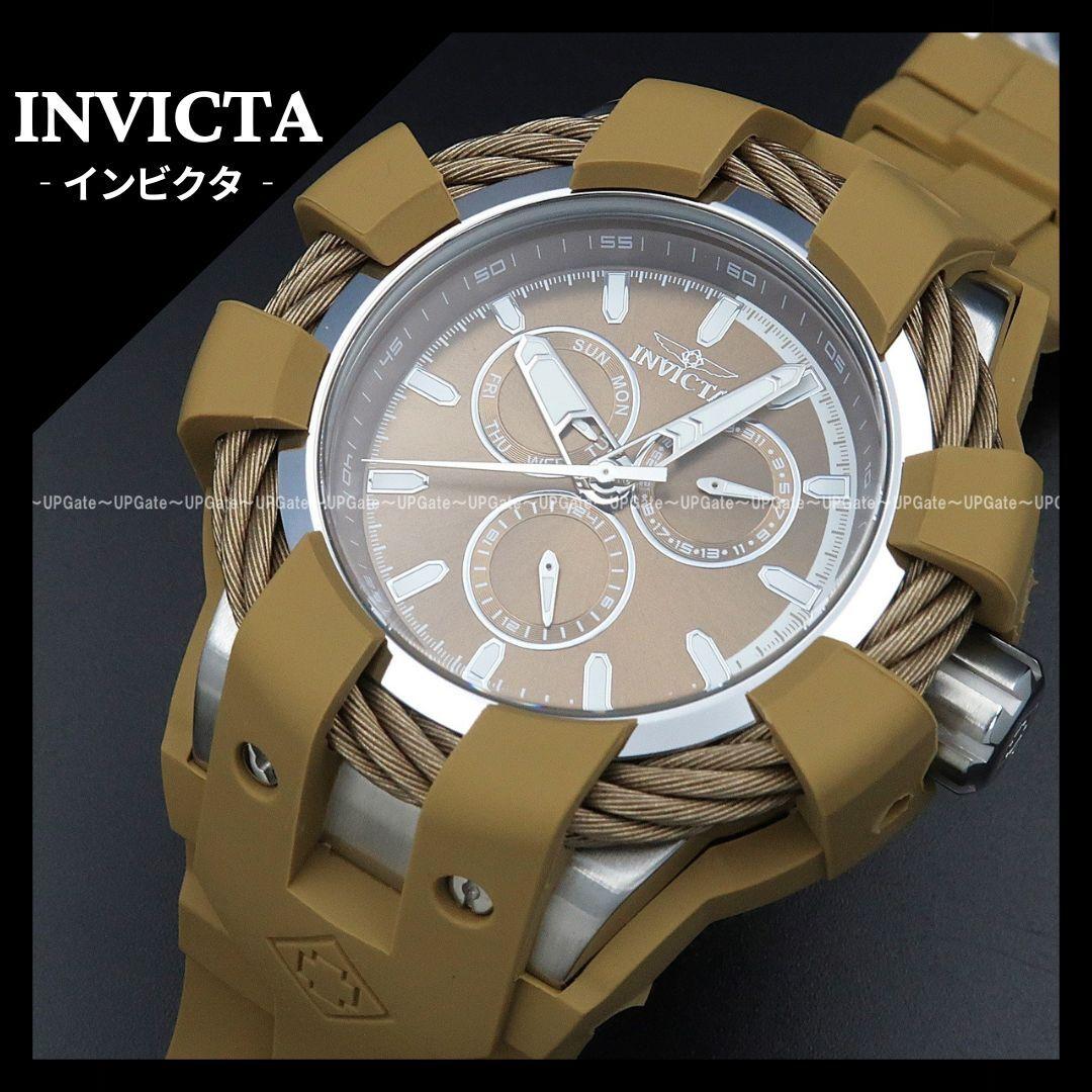 Used Popular seriesSports modelKhaki INVICTA Bolt 47838 Invicta Bolt