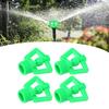 10PCS G1/2 Male Thread Irrigation Sprinkler 360 Degree Lawn Sprinkler  Garden Lawn Irrigation