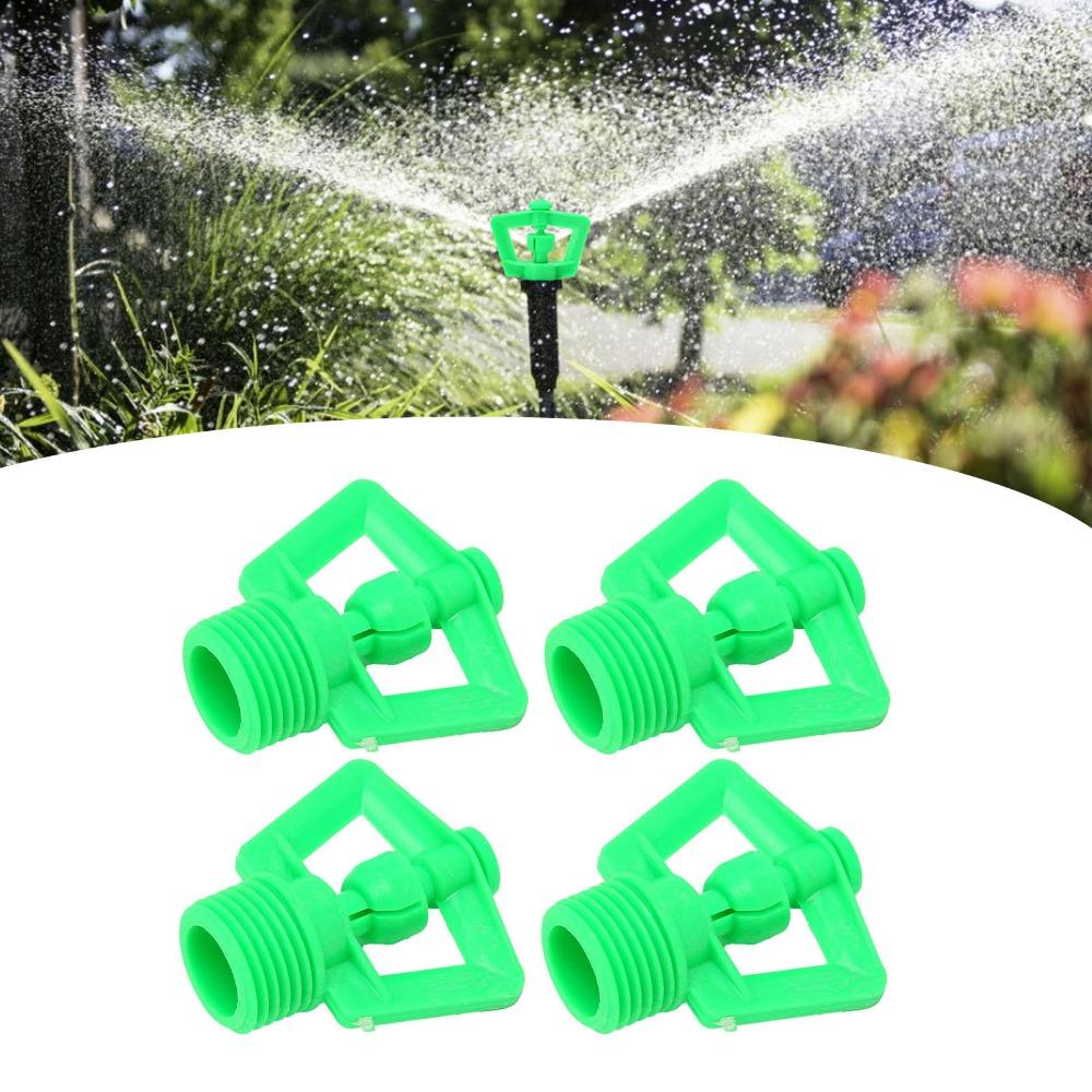 10PCS G1/2 Male Thread Irrigation Sprinkler 360 Degree Lawn Sprinkler  Garden Lawn Irrigation