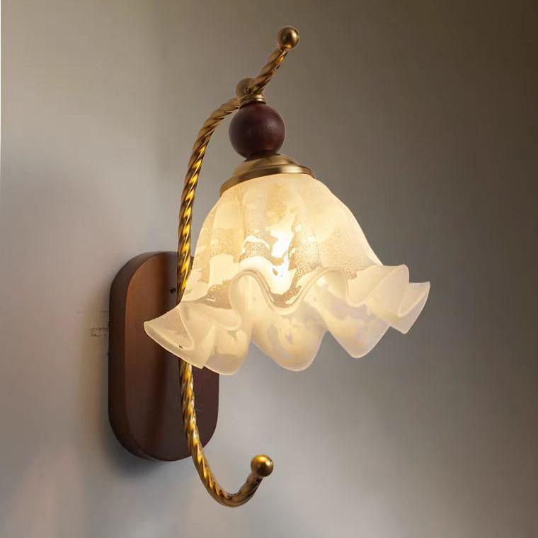 Zhongshan Mid-Century Modern Wall Lamp: Retro French Living Room/Bedroom Lighting