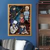 Tenyo In 500 Piece Flash Magic Jigsaw Puzzle Detective Conan Double Face X with Service Card Included [Made Japan] (35 49cm) T-500-618 Glue, Spatula,