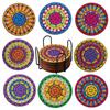 DIY Mandala Diamond Painting Coaster & Placemat Set