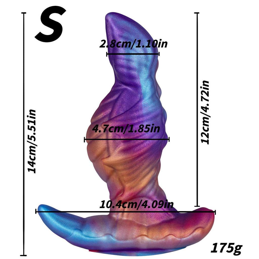 Alien Bird Silicone Anus Plug & Wearable Penis Toy for Beginners