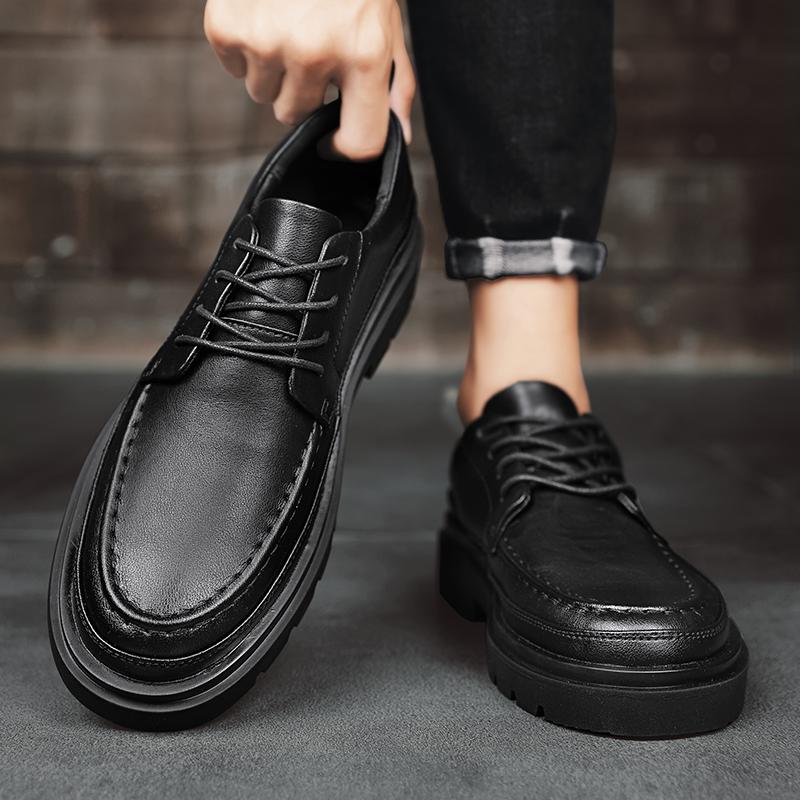 Classic Brand Men's Genuine Leather Shoes High-end Business Shoes Banquet Men's Formal Shoes Commuting Casual Shoes Soft Soles