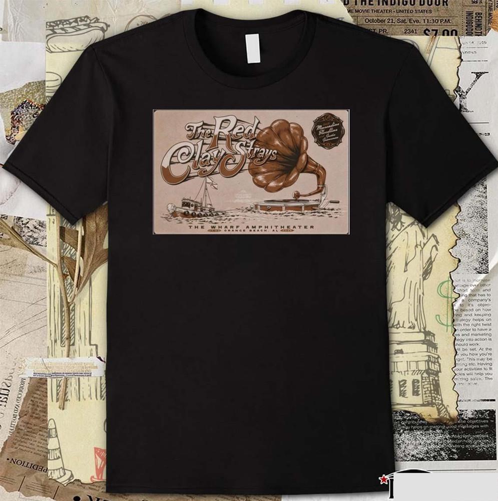 The Red Clay Strays Band T Shirt Black S-5XL DO271 Unisex T-Shirt L