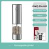 USB Rechargeable Salt Grinder Peppers Spices Mill Electric Automatic Salt and Pepper Grinder Set Adjustable Coarseness Mills
