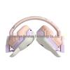 Purple Moon Rabbit Cartoon Over-Ear Bluetooth Headphones for Girls and Children