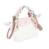 Dior Bag [Customized Cosmetic Bag] Canvas Pink Peach, Sweet and Exquisite, Cute and Gentle, Elegant, Girly, Dating, Commuting, White Fabric, Dustproof