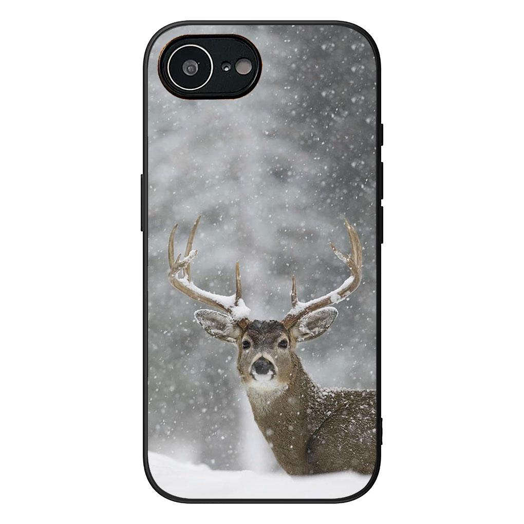 Soft Cover for Apple iPhone 17 16 14 15 Pro Max Plus 15+ 16E XR ProMax Air 16+ Coque Phone Case Deer Wild Hunting Buck