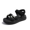 Fashion Two Strips Strappy Vip Sneakers Loafers Summer Boots Ladies Colorful Shoes For Women Sport New Style Super Brand