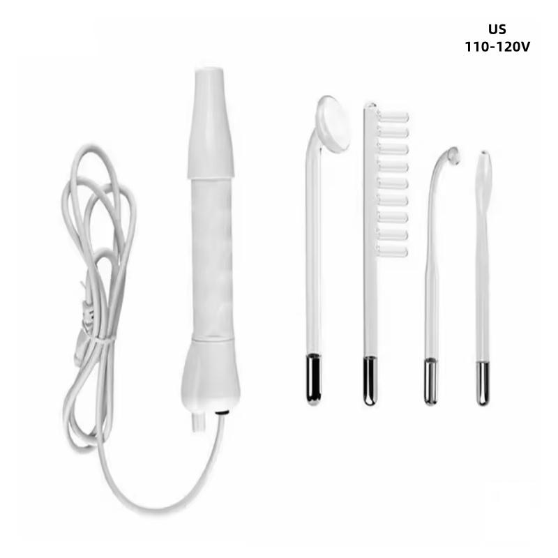 

High Frequency Facial Skin Therapy Wand Handheld Face Beauty Machine for Hair Frizz Care Skin Tightening Reduce Acne Wrinkles