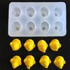 Lovely Cartoon Animal Candle Molds Little Yellow Duck Silicones Mould Ornament Molds Casting Mould Craft Supplies