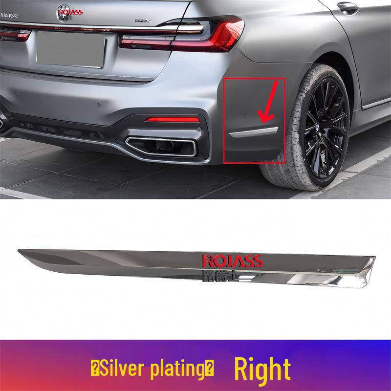 

BMW 7 Series G12 Rear Bumper Chrome/Black Trim Strip