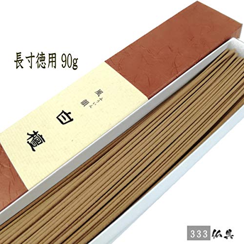 Minorien Incense, Fuin, Sandalwood, Long, Round Stripes (90g)