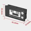 Battery Voltage Indicator Meter for 12V 24V 36V Lithium Iron Phosphate