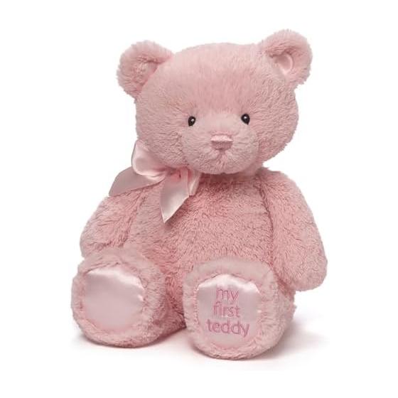babyGUND Мой первый плюшевый мишка Розовый M №4043975