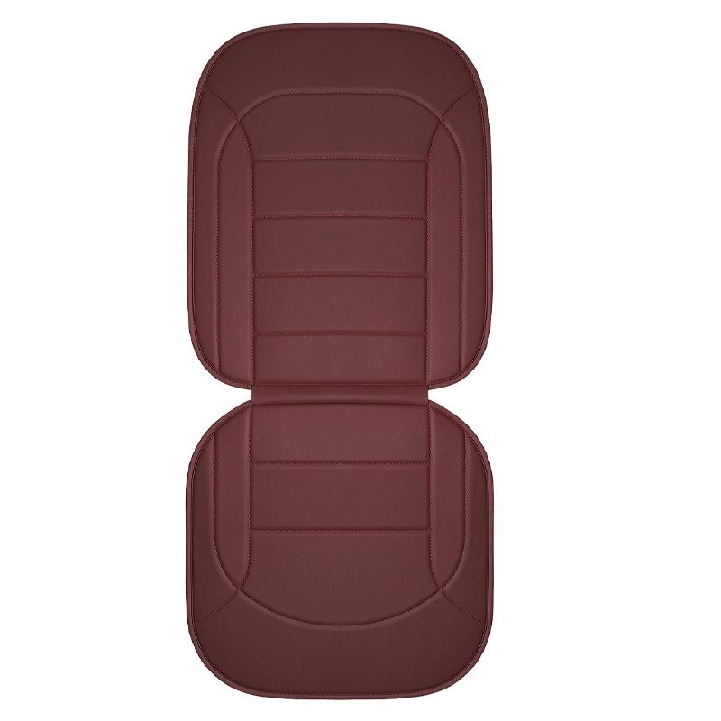 Auto Voorstoelkussen Leer Geïntegreerde Stoelhoes Alle Seizoenen Universeel Past op de Meeste Auto's Waterdicht en Slijtvast