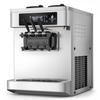 Commercial Ice Cream Machine, 20-28L/H Yield, 2200W 3-Flavor Countertop Soft Serve Ice Cream Maker with 2 X 6L Hoppers & Built-In Puffing Pump,