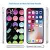 Cosmetics Eyeshadow Palettes Transparent Phone Case for Samsung Galaxy A04 A04S A14 A23 A34 A54 M23 M33 M52 M53