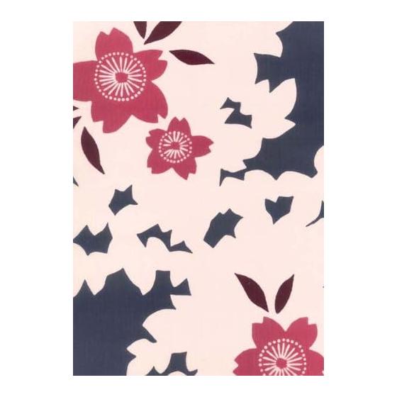 Maruzen Chusen Tenugui Towel - Sakura (Cherry Blossom) - 37x98cm - Soft Cotton, Traditional Japanese Dyeing Technique
