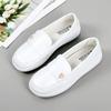 Women's Shoes Lihghtweight Pu Leather Casual Shoes Soft Sole Comfort Nursing Shoes Classic Slip on Women's Loafers Zapatos Mujer