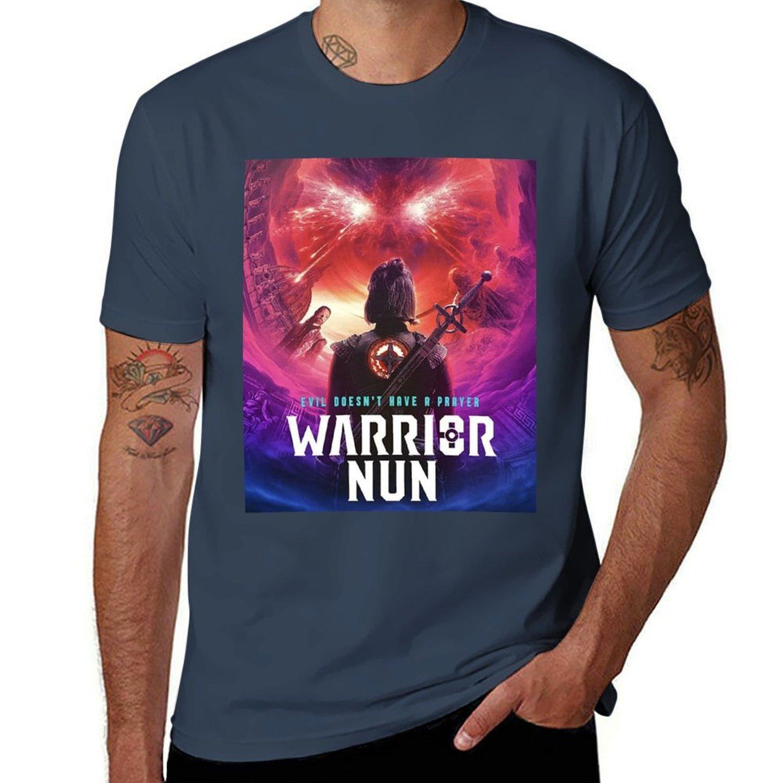 Warrior Nun Tshirt Modern Print Casual Tshirt S
