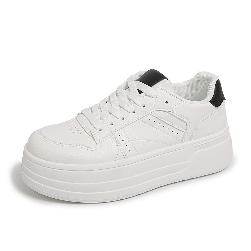 Little White Shoes Women's Spring New Ins Female Students' Leisure Sports Versatile Board Shoes Street Shooting BK