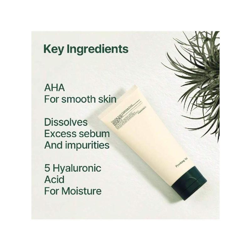 Pyunkang Yul Calming Cleansing Foam 100ml, Low PH Formula Facial Wash/Cleanser With Witch Hazel, AHA For Oil Control- Cica, Tea Tree Extract