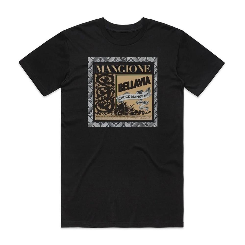Chuck Mangione Bellavia Album Cover T-Shirt Gift for fan Cotton CS160 Unisex T-Shirt L