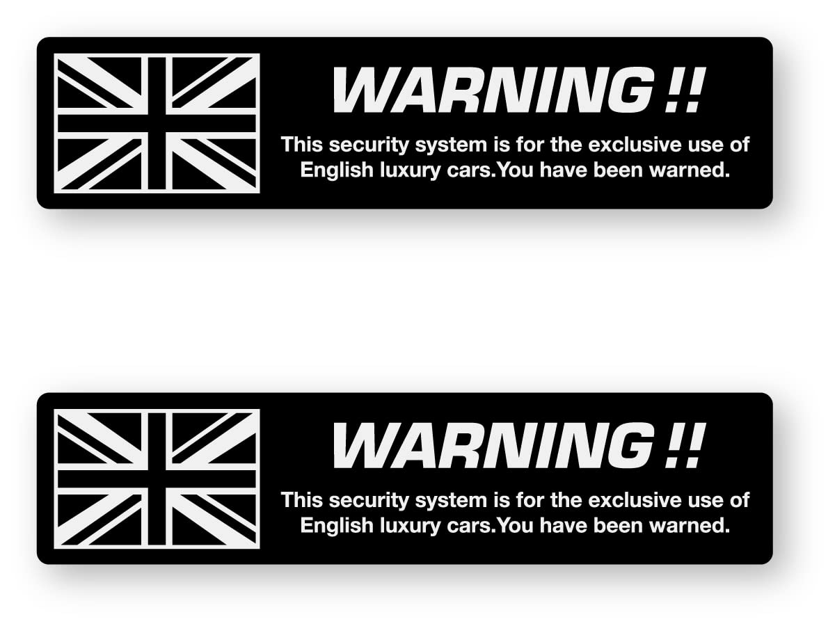 

Reflective Sticker Workshop SG15 Anti-Theft Stickers (UK bk) 2 Pack Retroreflective SG15 UK bk (2) UK BK