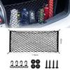 Car Trunk Storage Net Bag Cargo Luggage Storage Net Luggage Fixed Net Elastic Mesh Hanging Storage Net Pocket Stowing Tidying